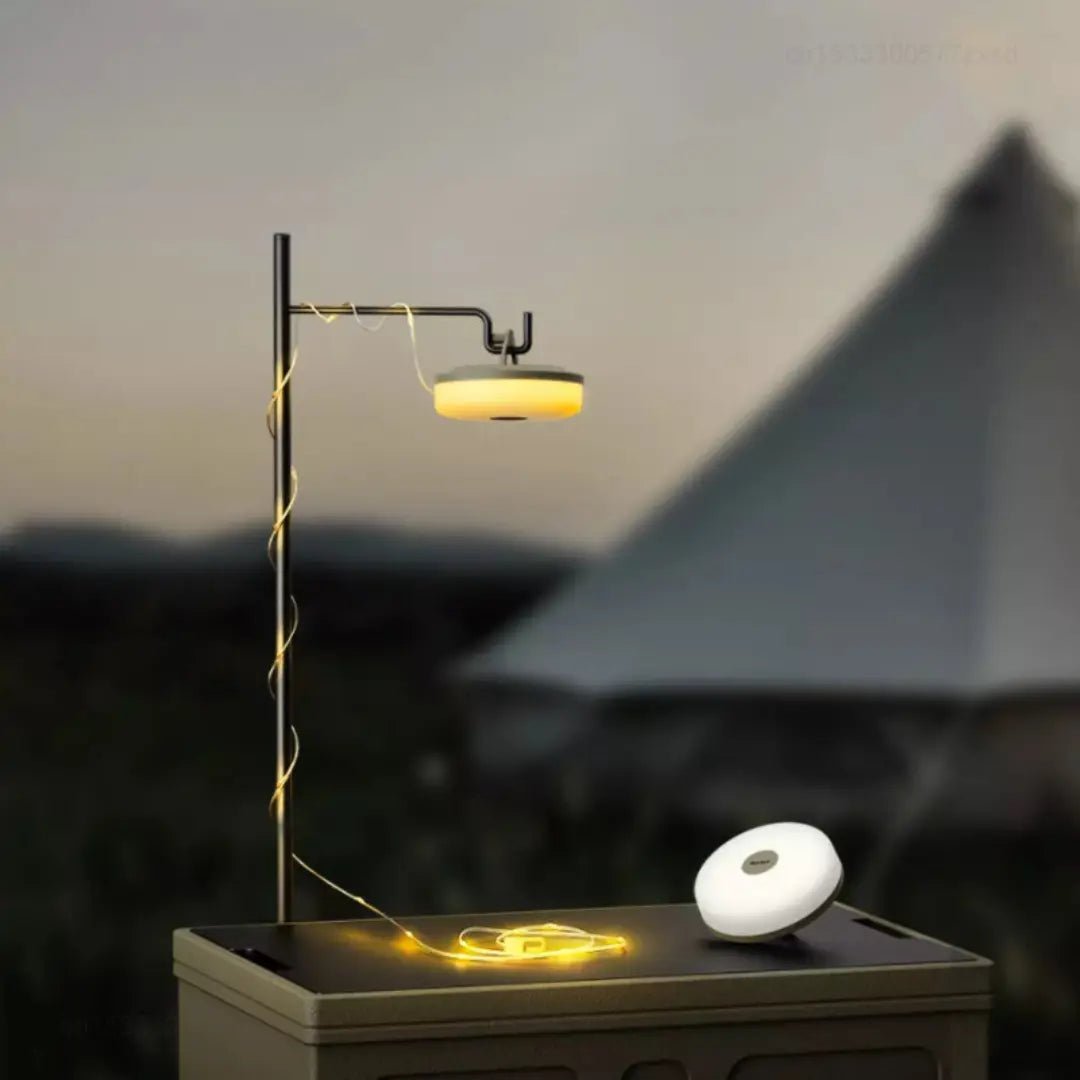 Guirlande lumineuse LED enroulable - Étanche et rechargeable - Montelac