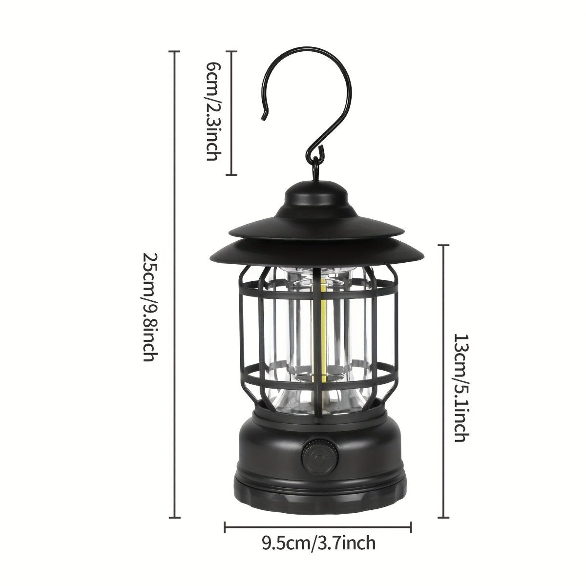 Lampe de camping vintage dimmable | Montelac - Montelac