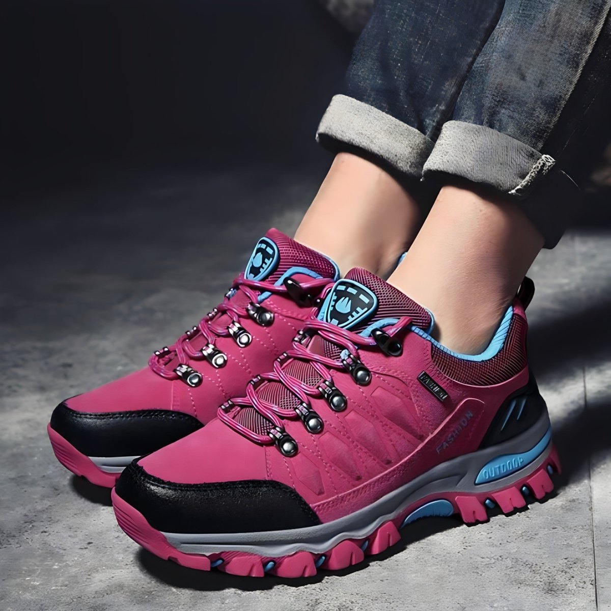 Montelac Chaussures de randonnée légères et confortables pour femmes - Montelac