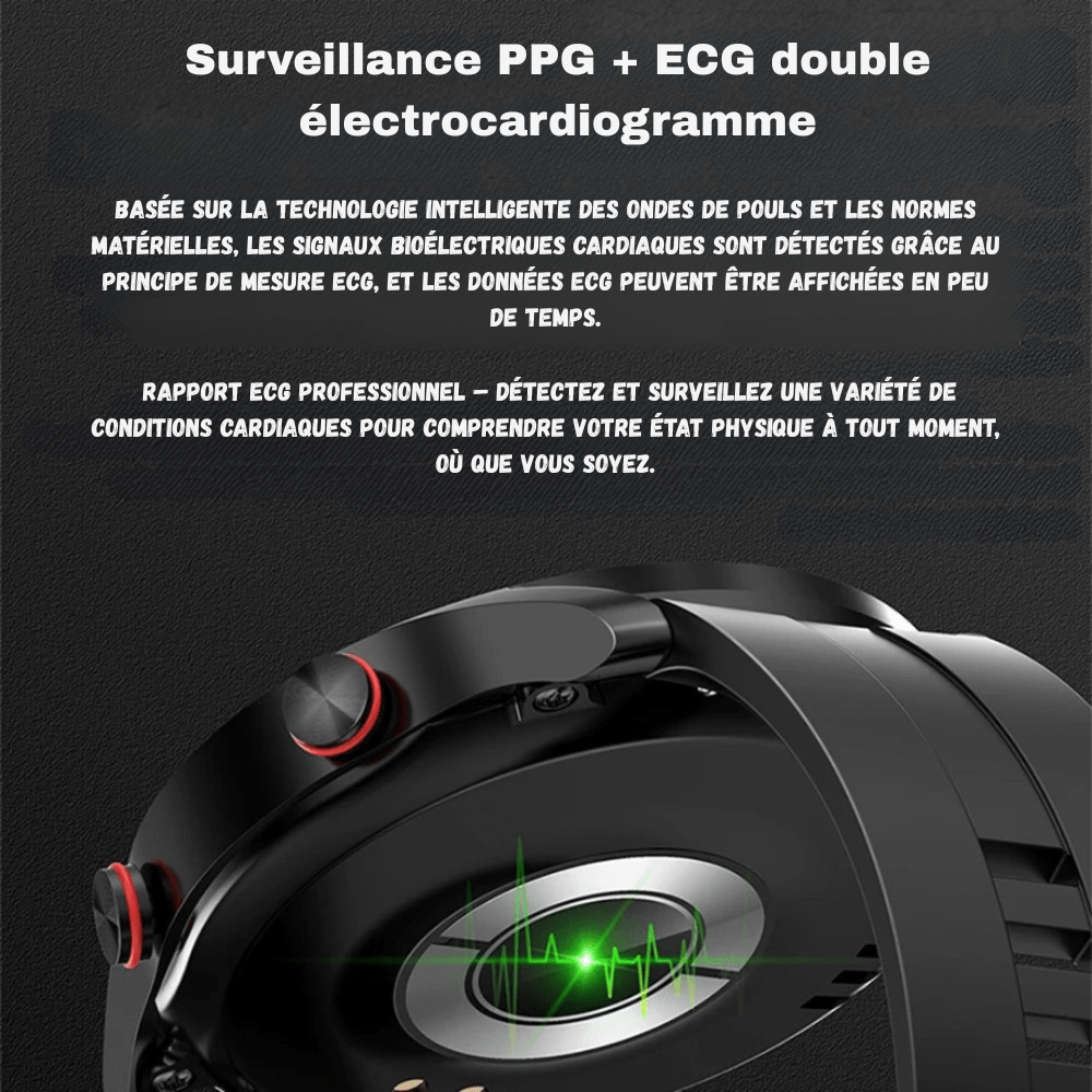 Montre connectée multifonction étanche légère | Montelac - Montelac