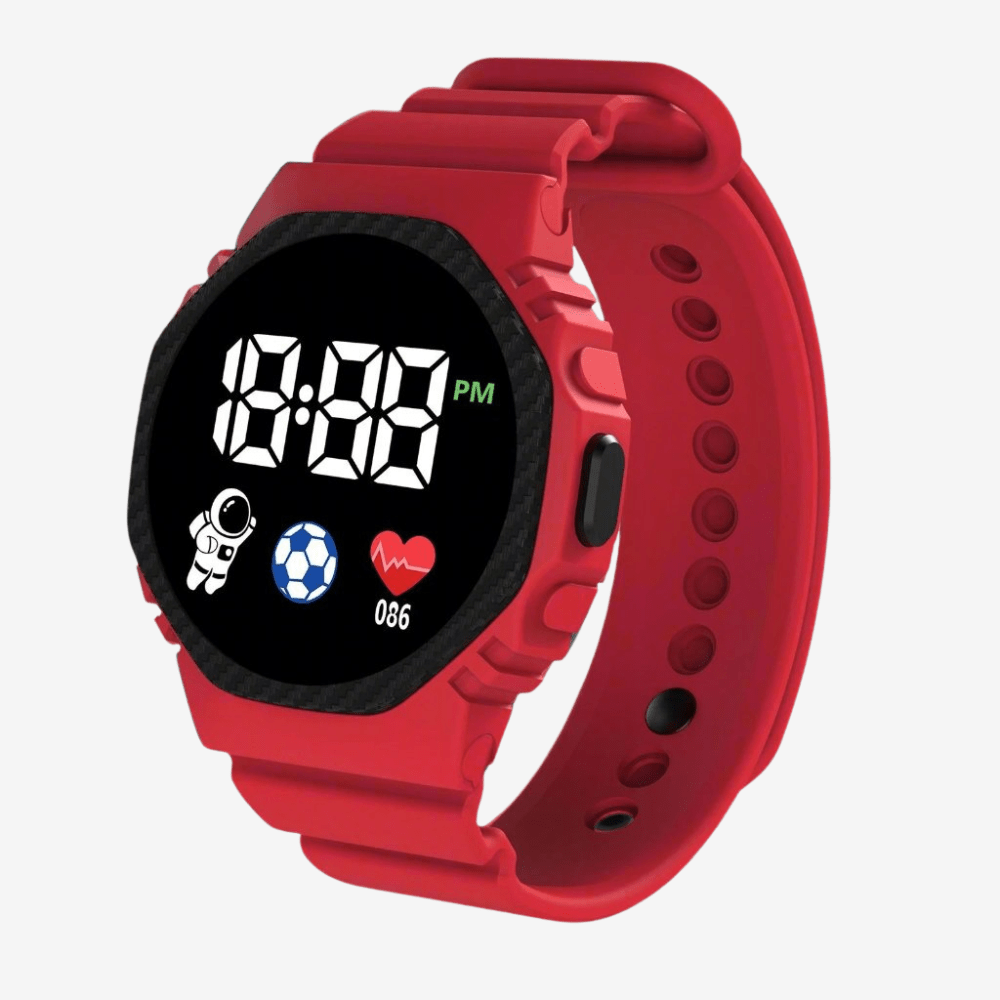 Montre digitale étanche enfant résistante | Montelac - Montelac
