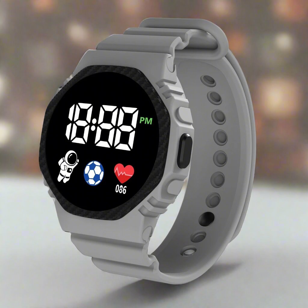 Montre digitale étanche enfant résistante | Montelac - Montelac