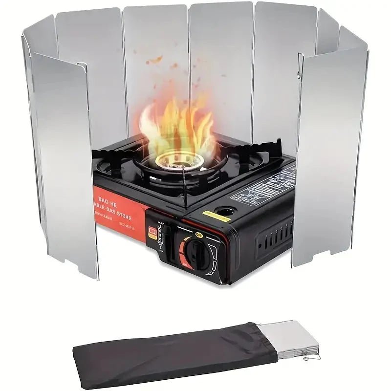 Pare - vent de camping pliable - Aluminium léger - Montelac