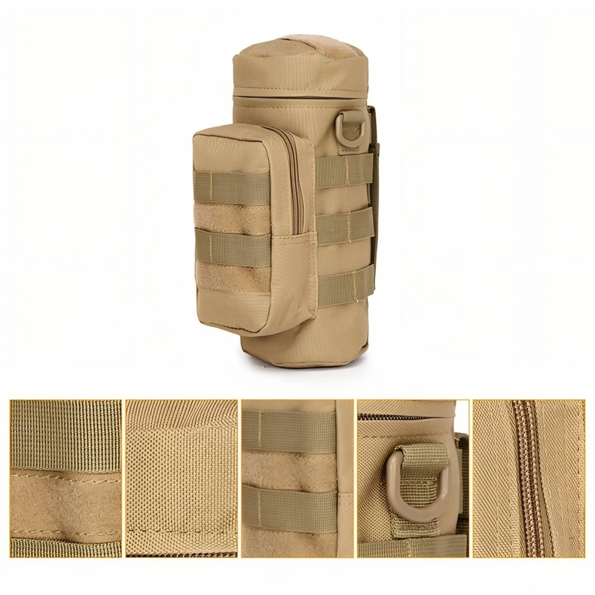 Porte - gourde tactique résistant avec fixation MOLLE | Montelac - Montelac