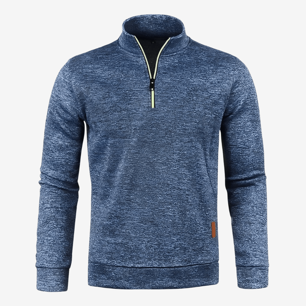 Pull de randonnée isolant à col zippé | Montelac - Montelac