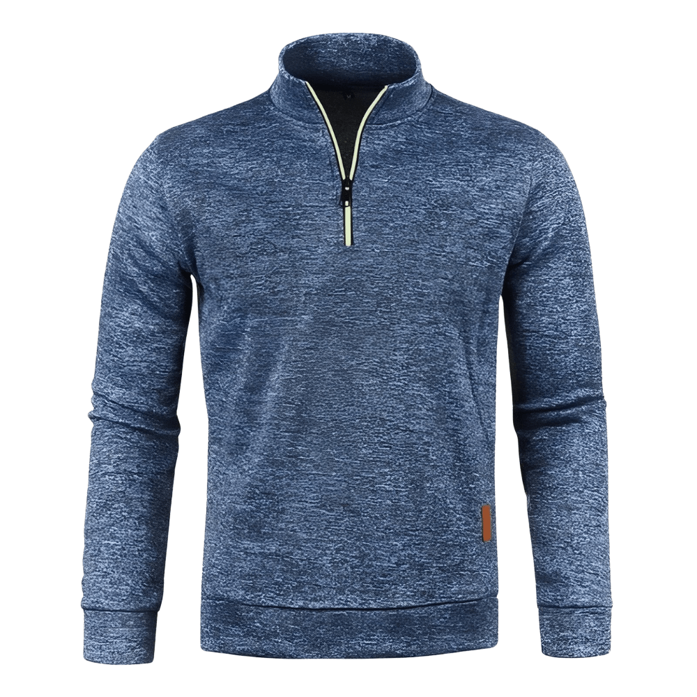 Pull de randonnée isolant à col zippé | Montelac - Montelac