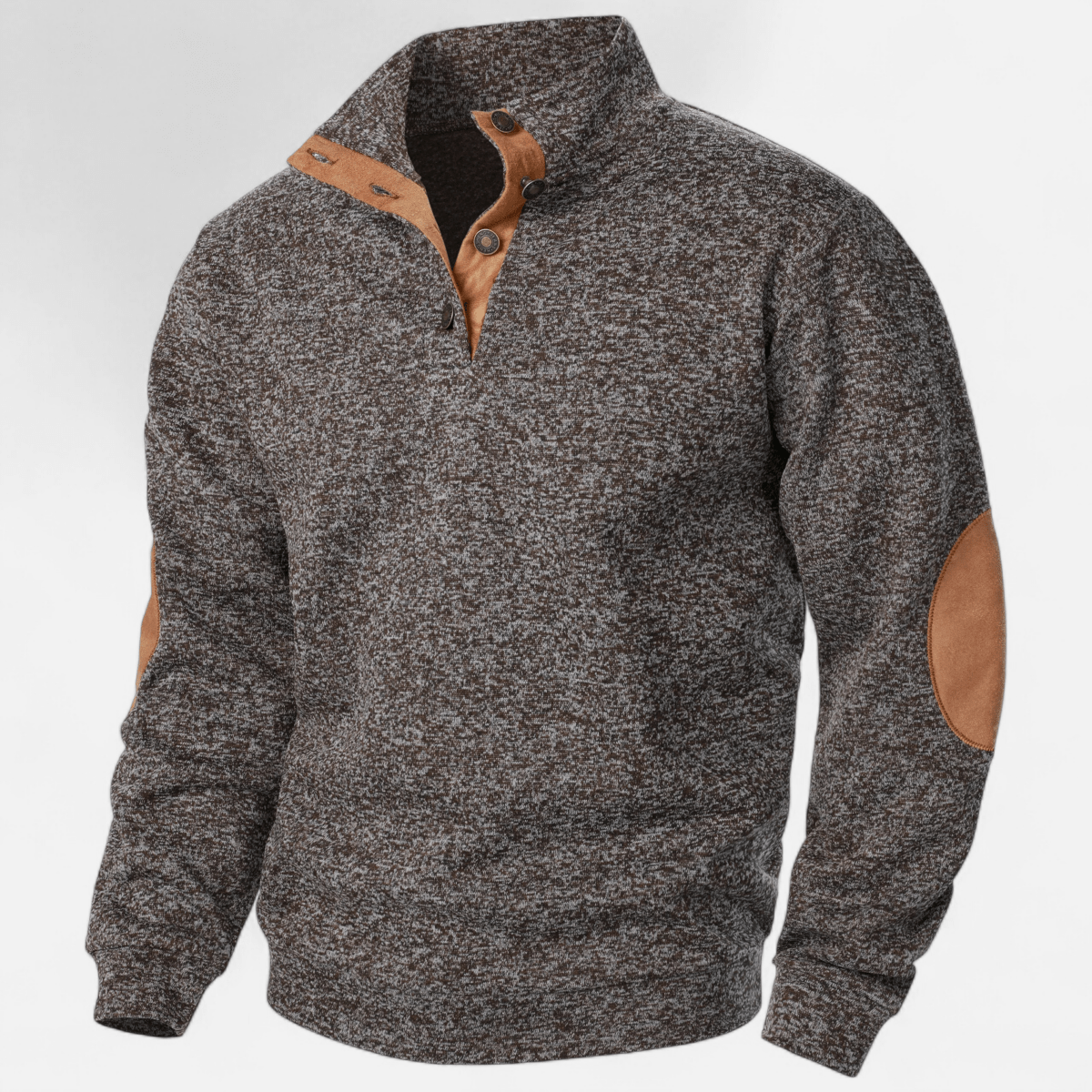 Pull d’extérieur tricoté avec col montant | Montelac - Montelac