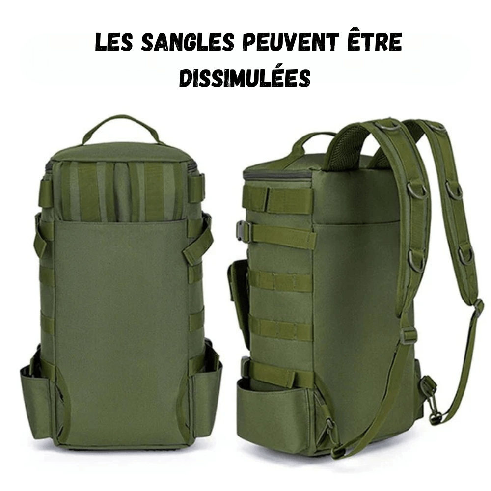 Sac à dos de pêche robuste et résistant à l’eau avec porte - cannes | Montelac - Montelac