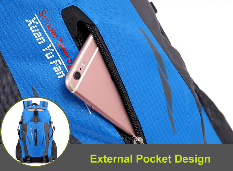 Sac à dos de randonnée imperméable 40 L et respirant | Montelac - Montelac