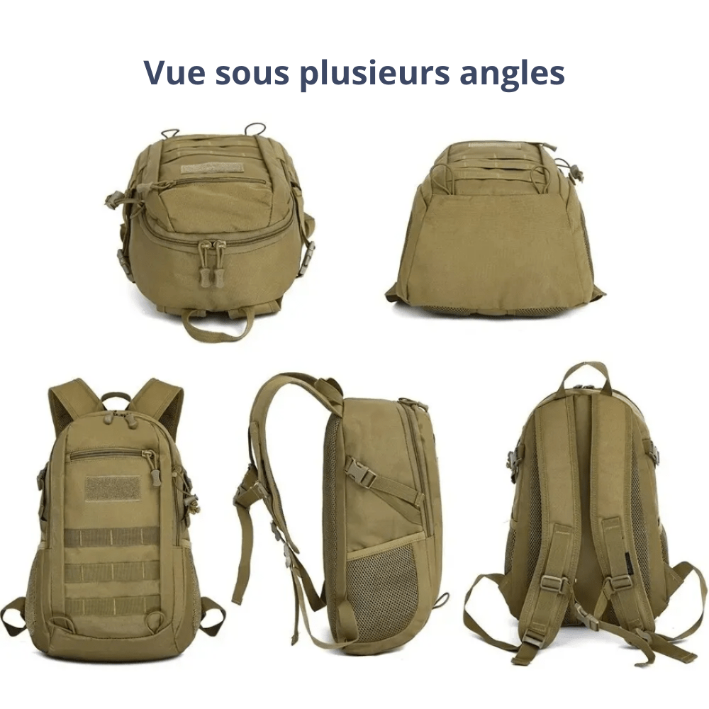 Sac à dos de randonnée imperméable en nylon léger 15L - Montelac