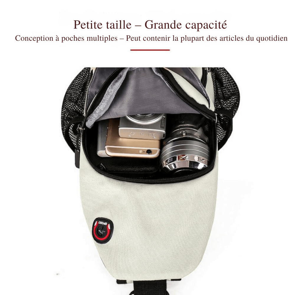 Sac bandoulière léger et pratique pour activités extérieures | Montelac - Montelac