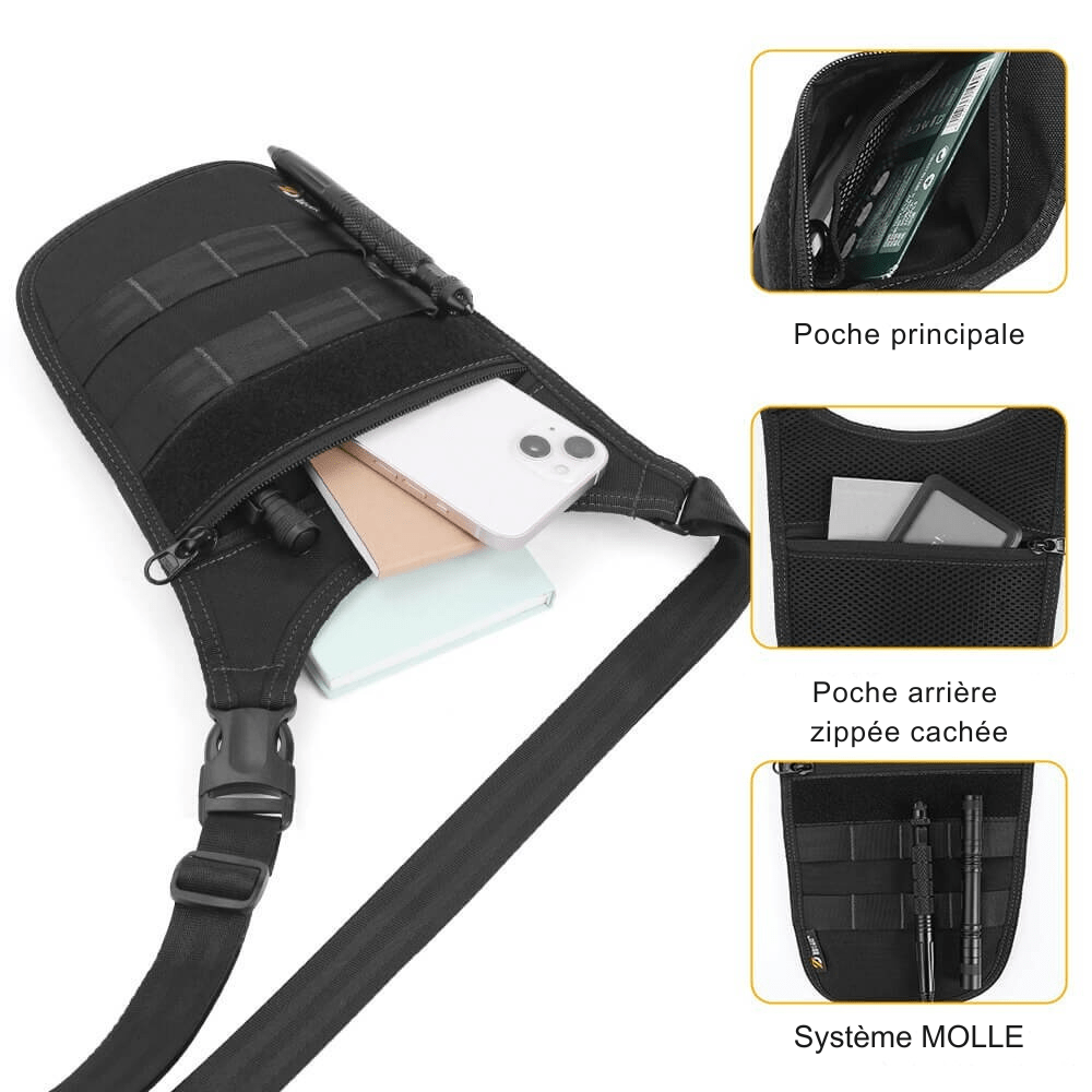 Sac bandoulière résistant et léger pour activités extérieures | Montelac - Montelac