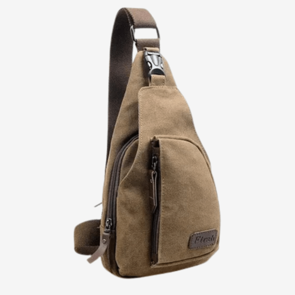 Sac bandoulière robuste en toile réglable | Montelac - Montelac