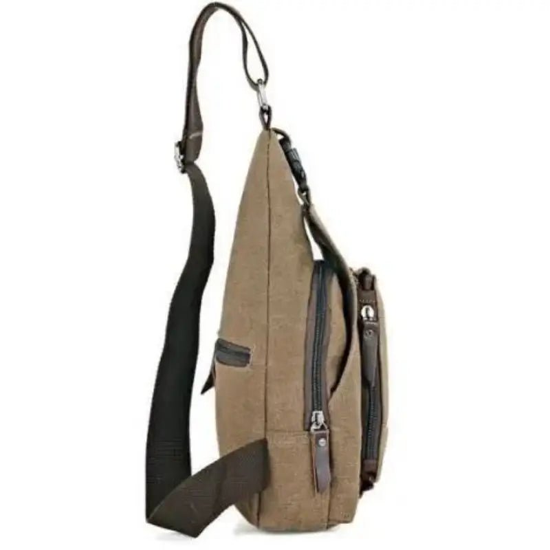 Sac bandoulière robuste en toile réglable | Montelac - Montelac