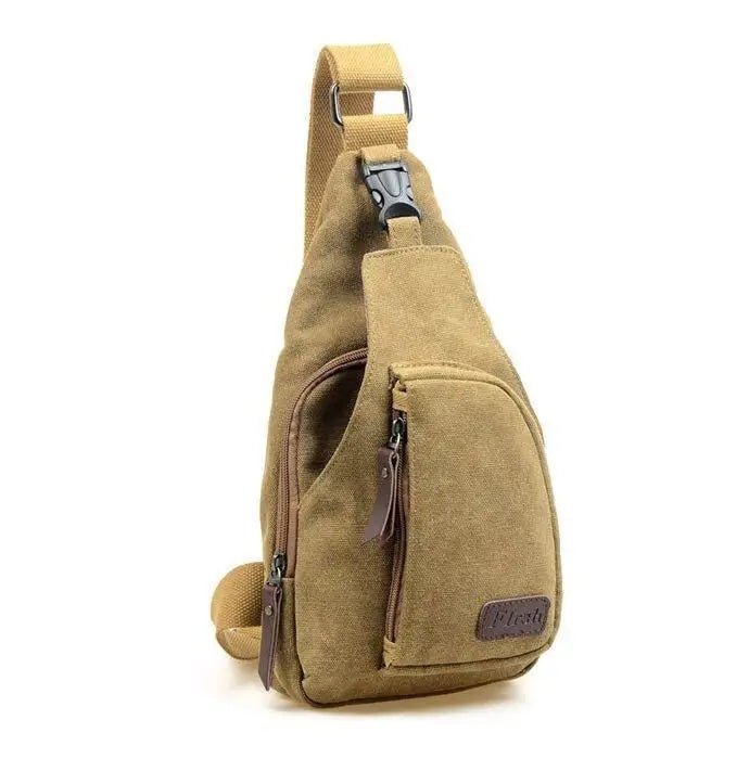 Sac bandoulière robuste en toile réglable | Montelac - Montelac