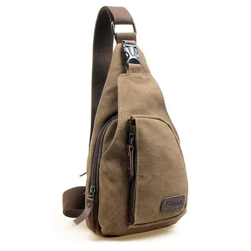 Sac bandoulière robuste en toile réglable | Montelac - Montelac