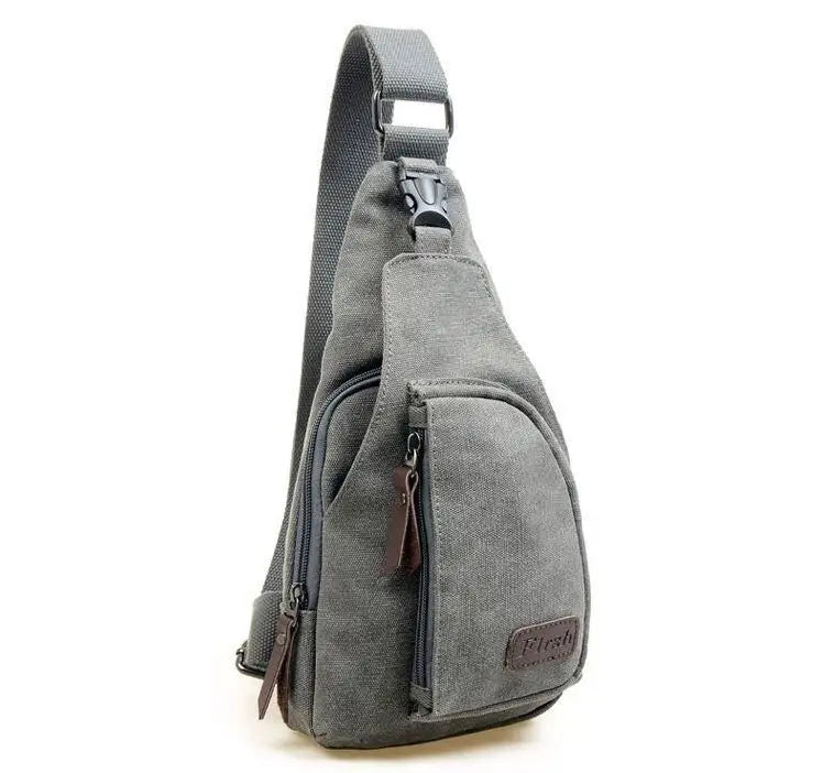 Sac bandoulière robuste en toile réglable | Montelac - Montelac