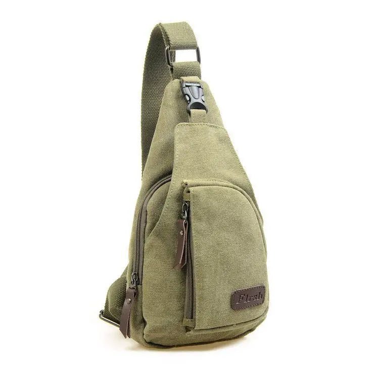 Sac bandoulière robuste en toile réglable | Montelac - Montelac