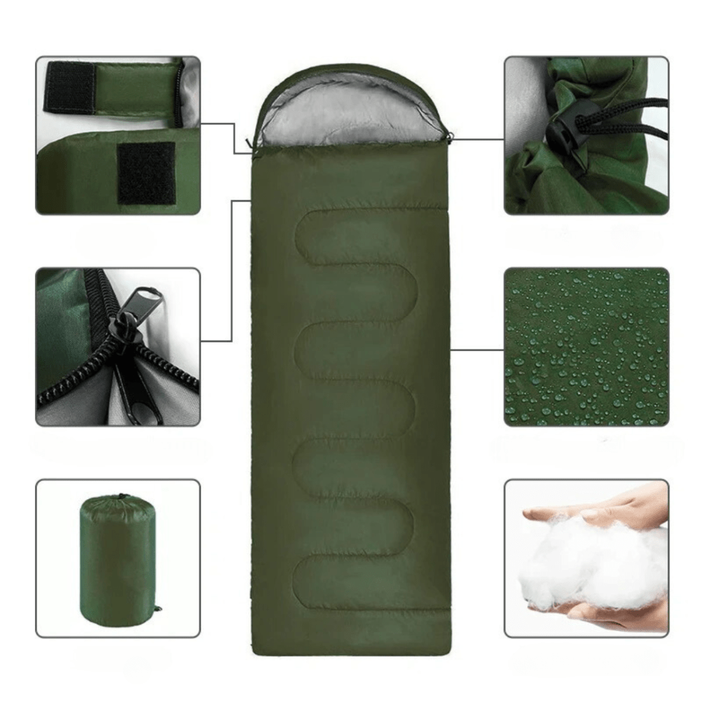 Sac de couchage léger pour camping | Montelac - Montelac