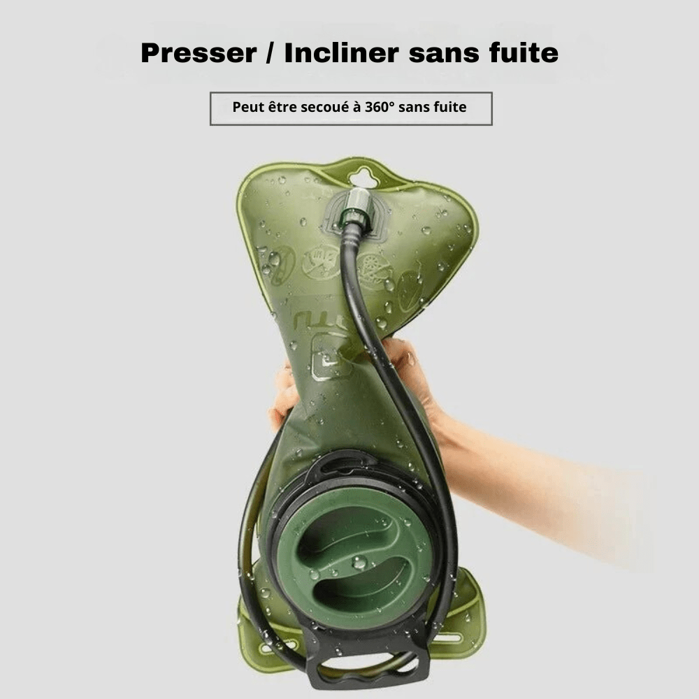 Sac d’hydratation léger avec réservoir 2 L | Montelac - Montelac