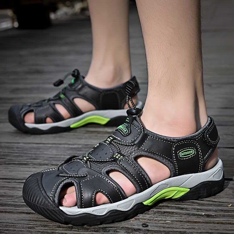 Sandales légères antidérapantes à lacet pour homme | Montelac - Montelac