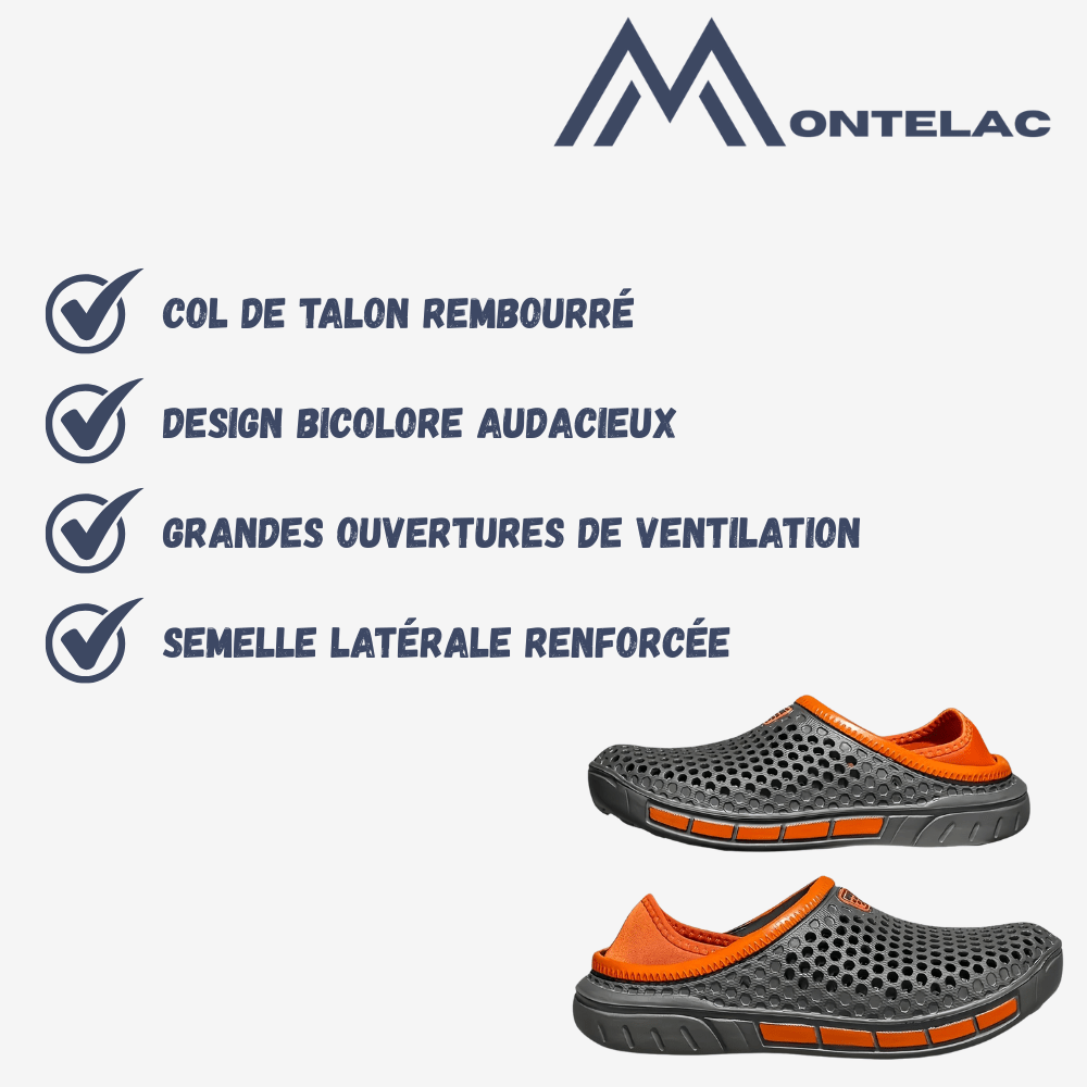 Sandales légères respirantes pour homme | Montelac - Montelac