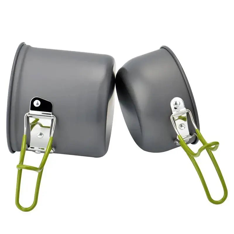 Set de cuisine de camping en aluminium - Léger et compact - Montelac
