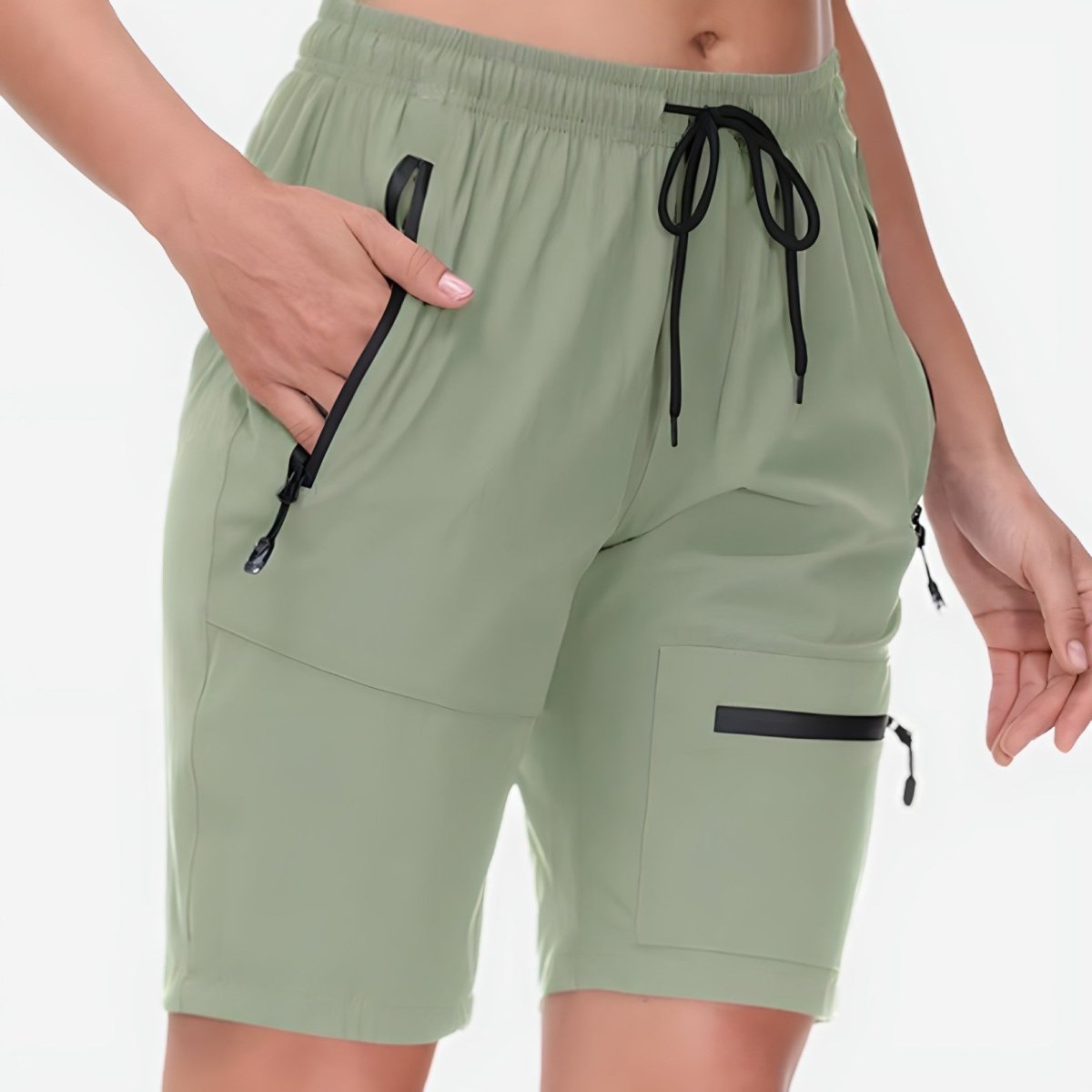 Short de randonnée léger et respirant avec poches pour femme - Montelac