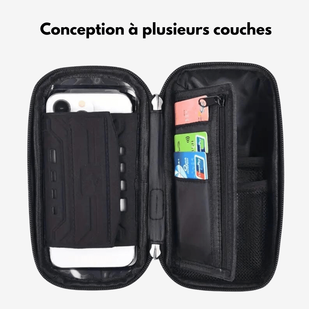 Support de téléphone étanche rotatif pour vélo - Montelac