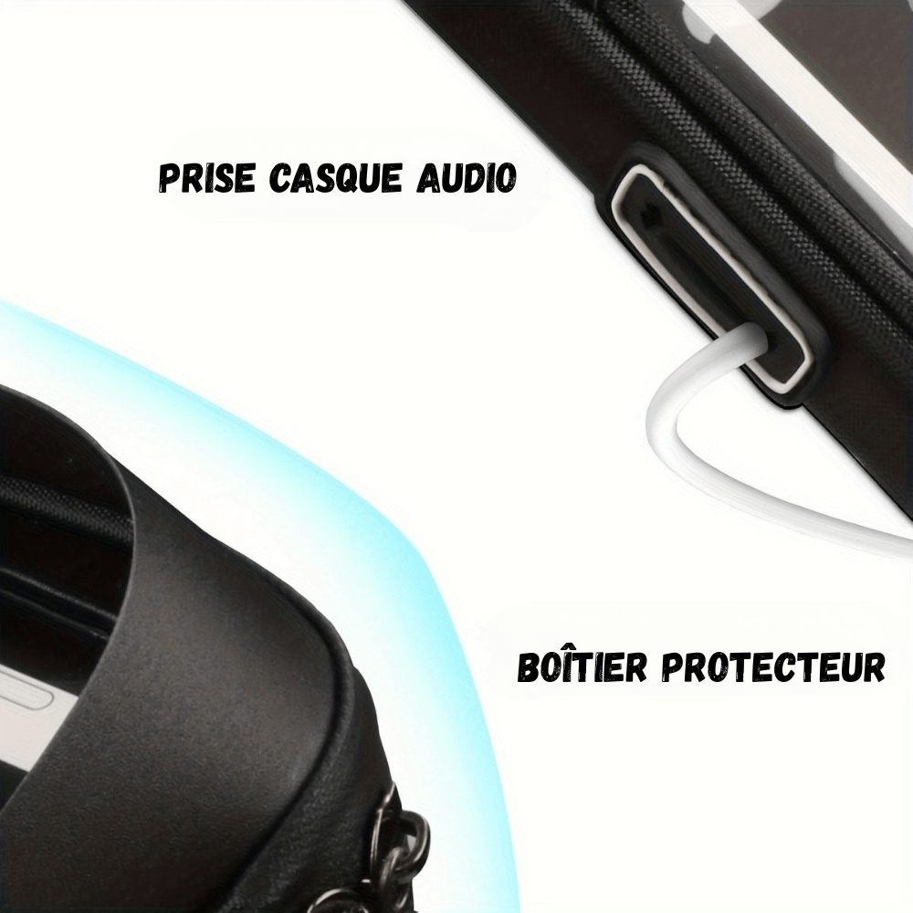 Support de téléphone étanche rotatif vélo et moto | Montelac - Montelac