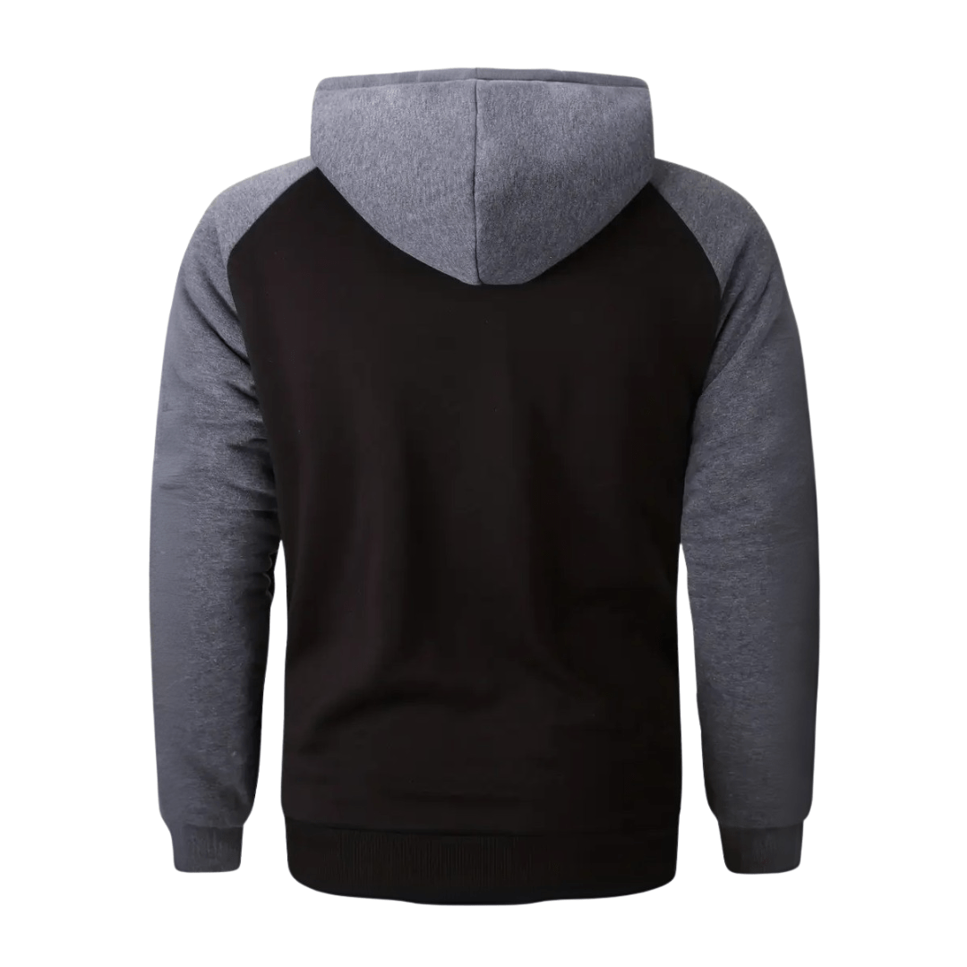 Sweat à capuche doublé polaire chaud et résistant pour homme - Montelac