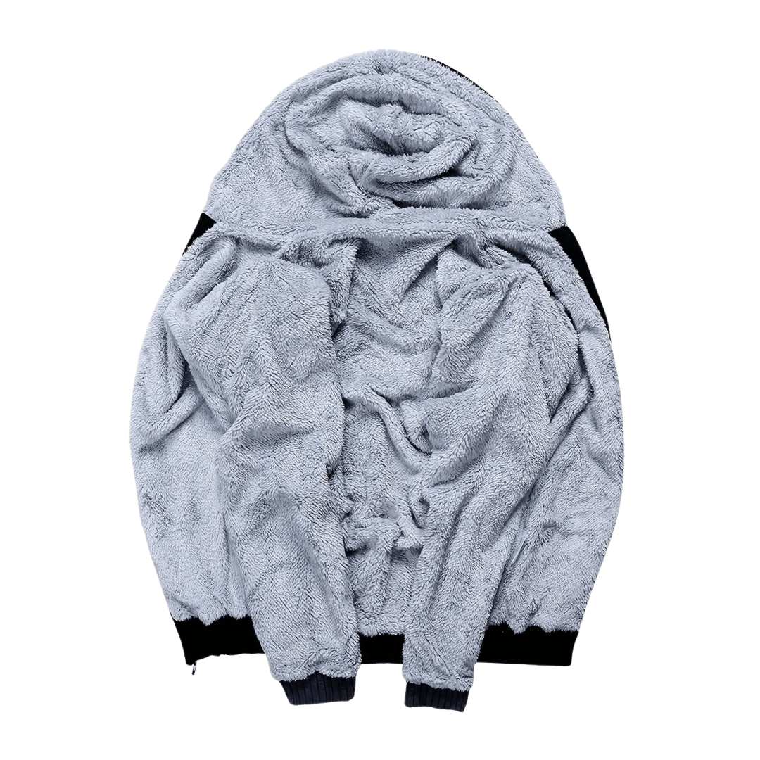 Sweat à capuche doublé polaire chaud et résistant pour homme - Montelac