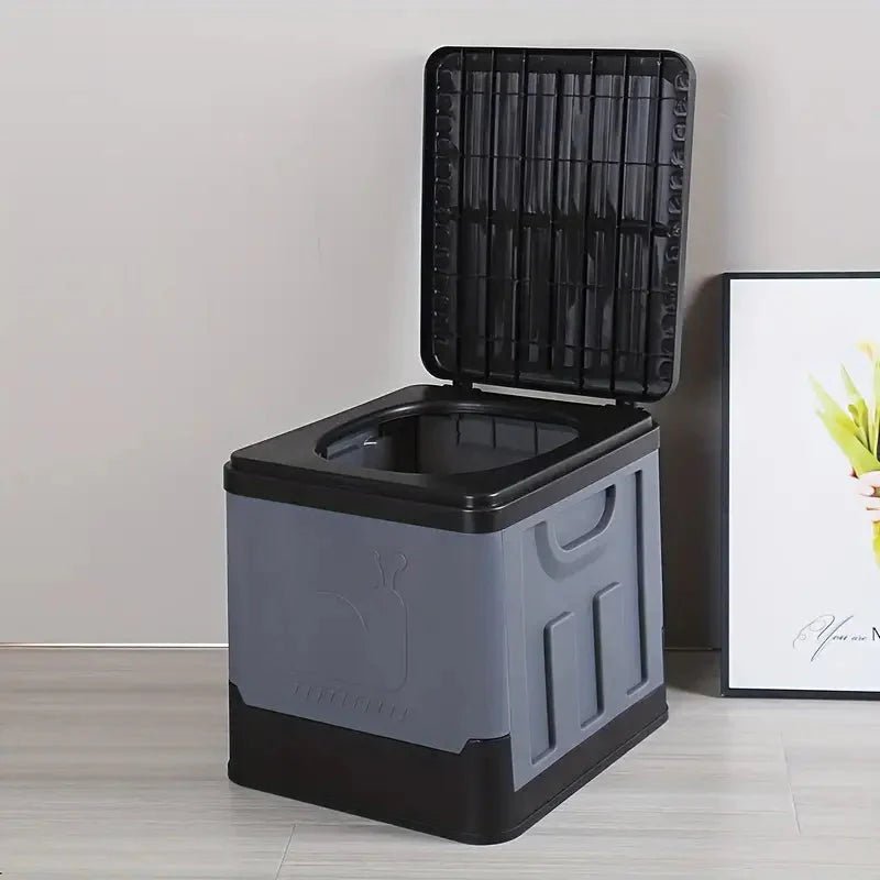 Toilette portable pliable - Léger et robuste - Montelac