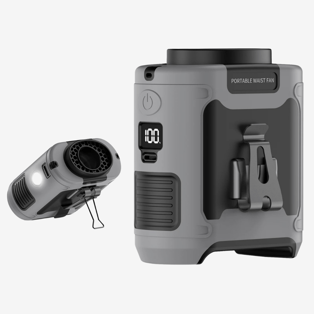 Ventilateur portable de taille 20000 mAh résistant et étanche | Montelac - Montelac