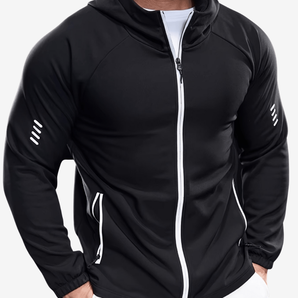Veste à capuche légère zippée pour homme | Montelac - Montelac