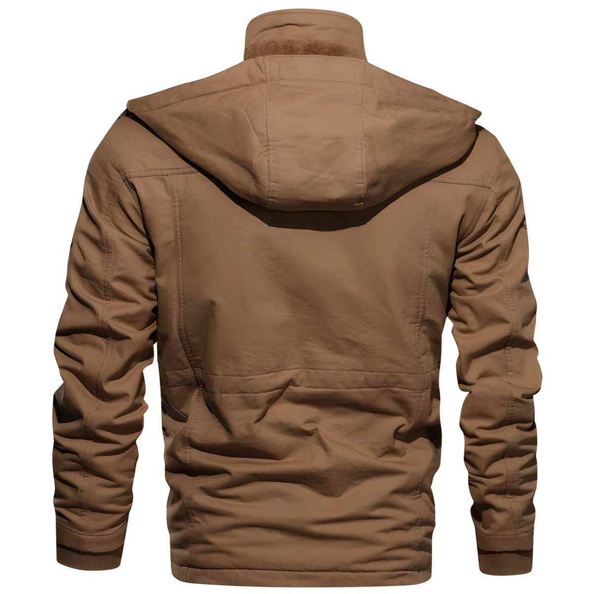Veste de plein air isolante à capuche polaire multi - poches | Montelac - Montelac