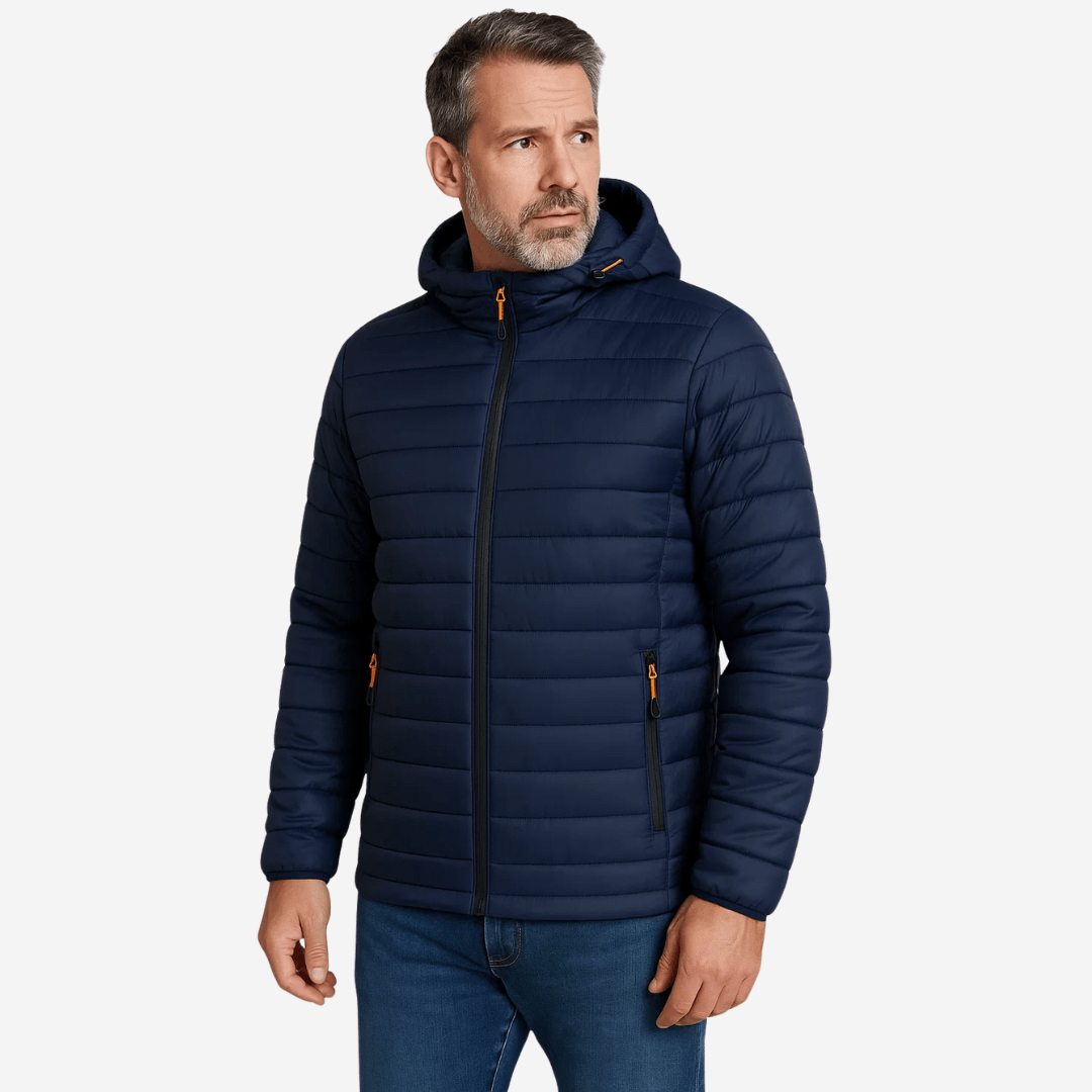 Veste d’extérieur isolante chaude avec capuche pour homme | Montelac - Montelac