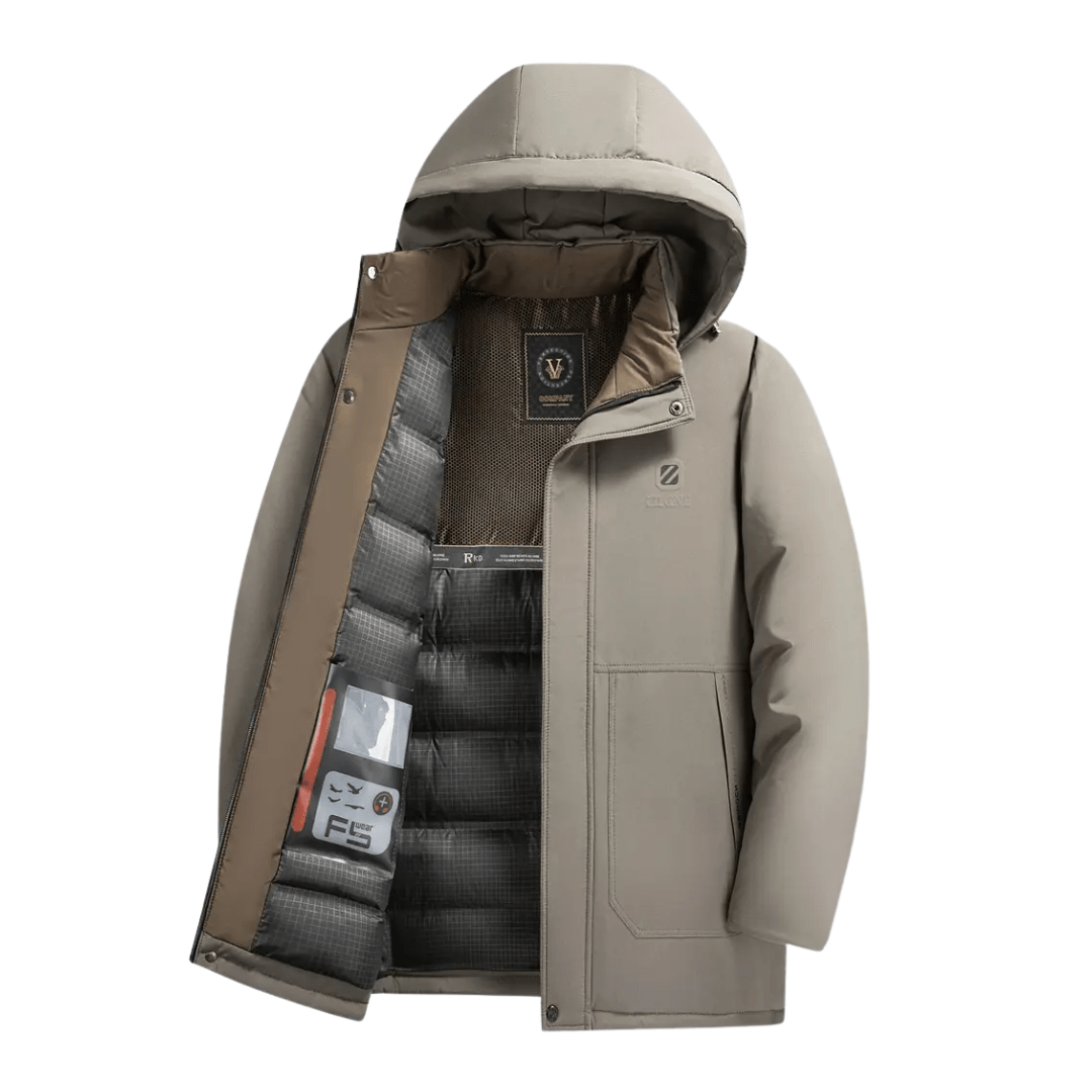 Veste d’hiver imperméable matelassée avec capuche - Montelac