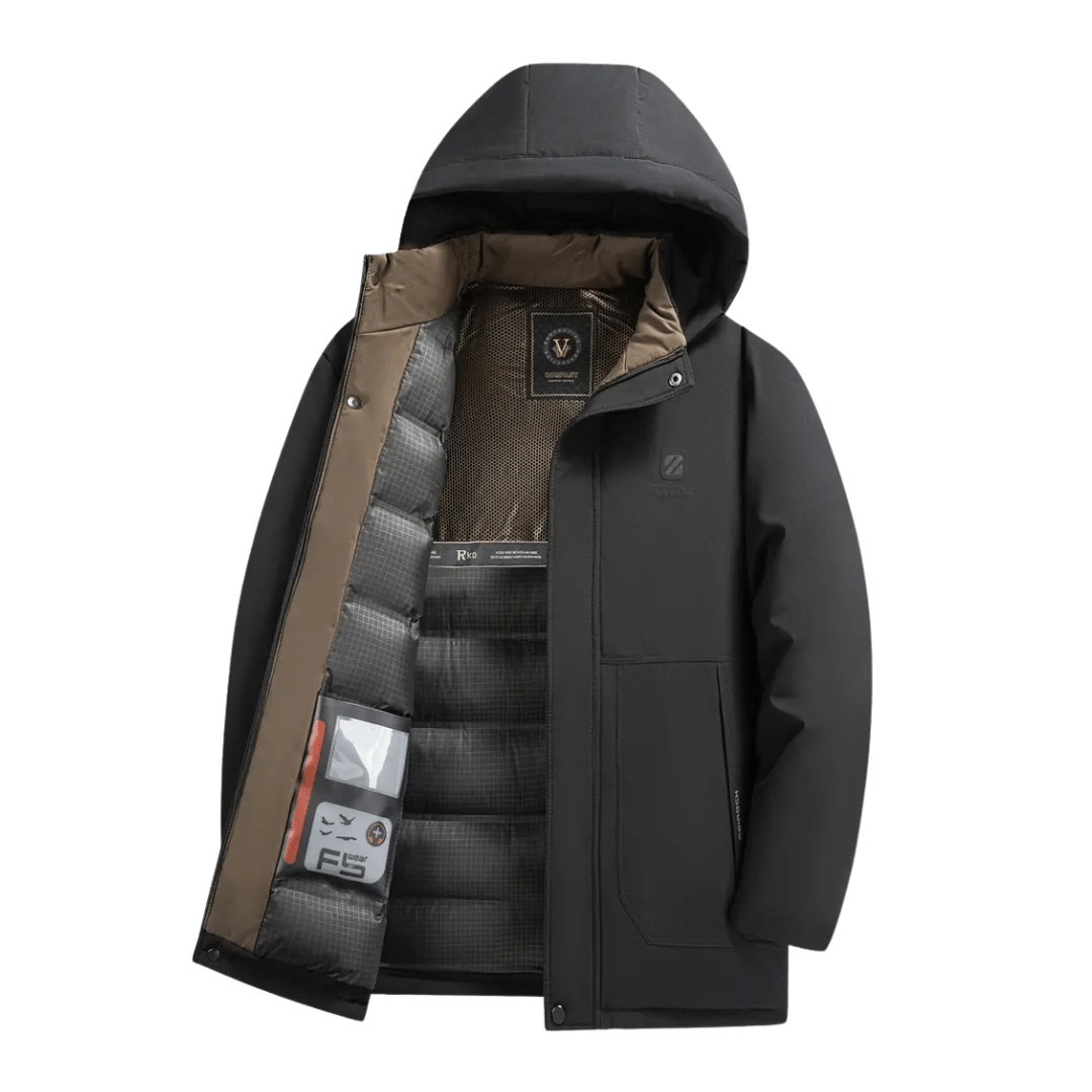 Veste d’hiver imperméable matelassée avec capuche - Montelac