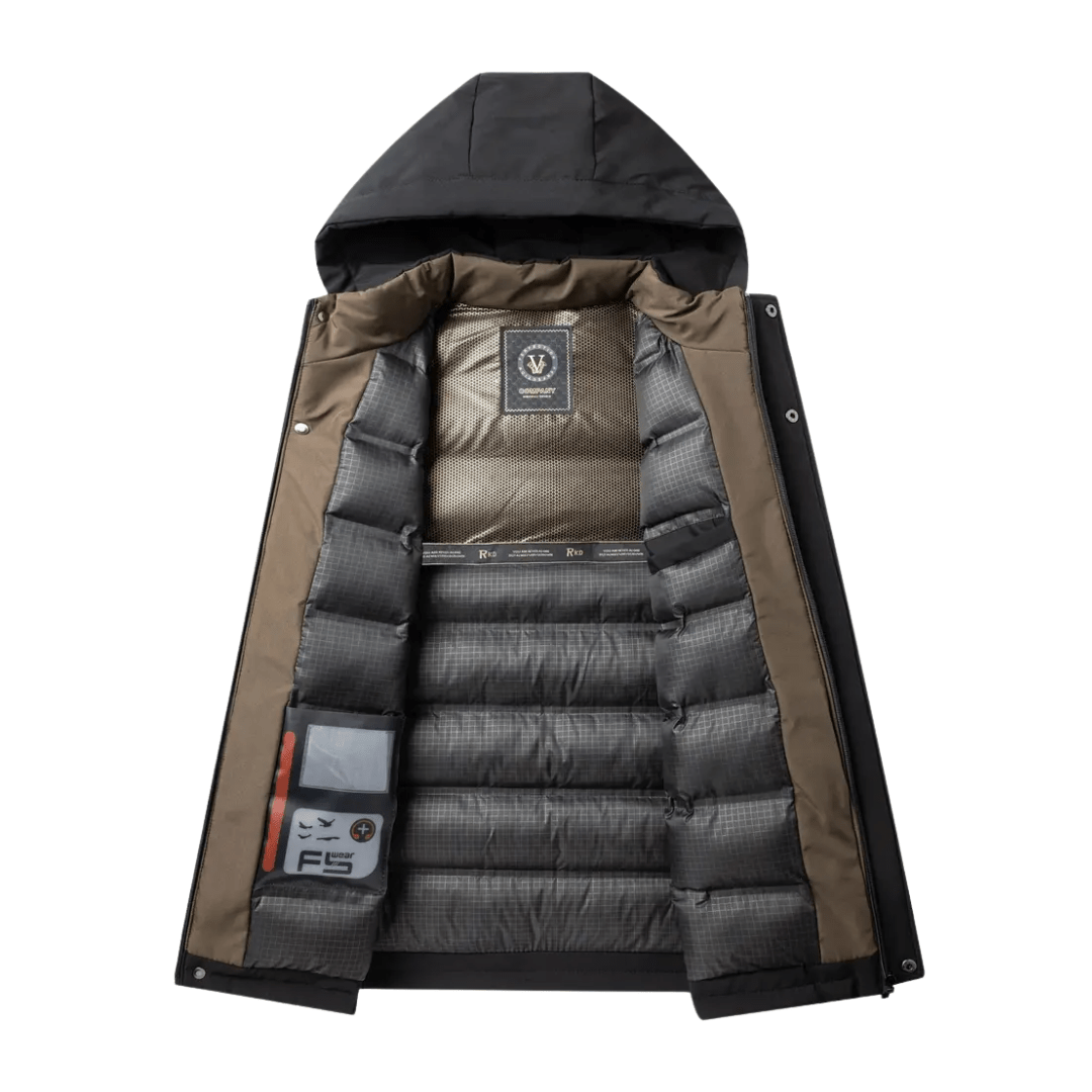 Veste d’hiver imperméable matelassée avec capuche - Montelac