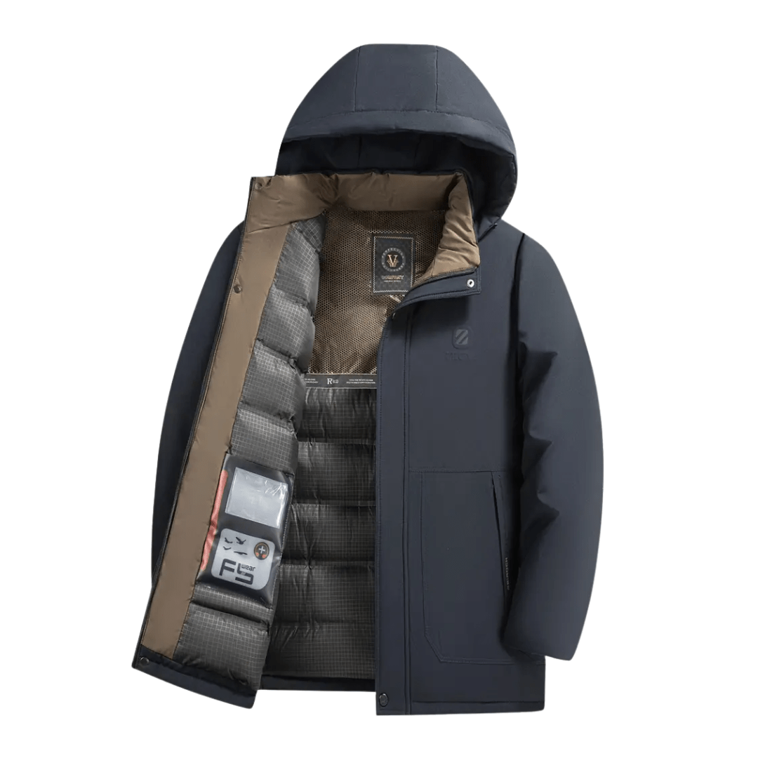 Veste d’hiver imperméable matelassée avec capuche - Montelac