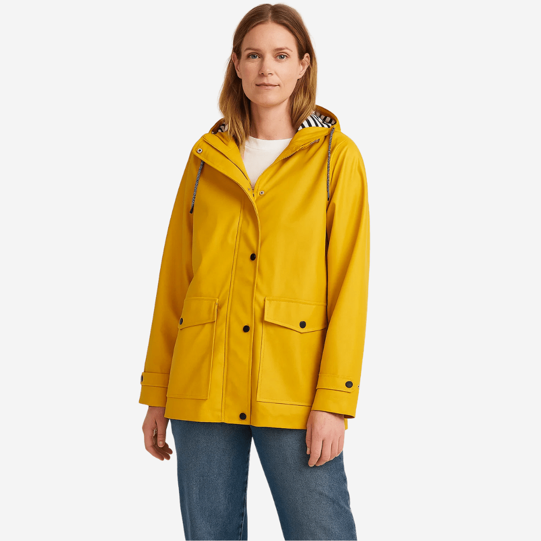 Veste imperméable coupe - vent avec capuche pour femme | Montelac - Montelac