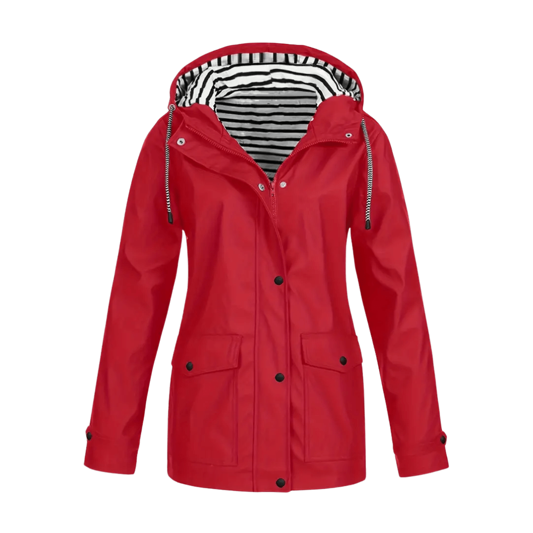 Veste imperméable coupe - vent avec capuche pour femme | Montelac - Montelac