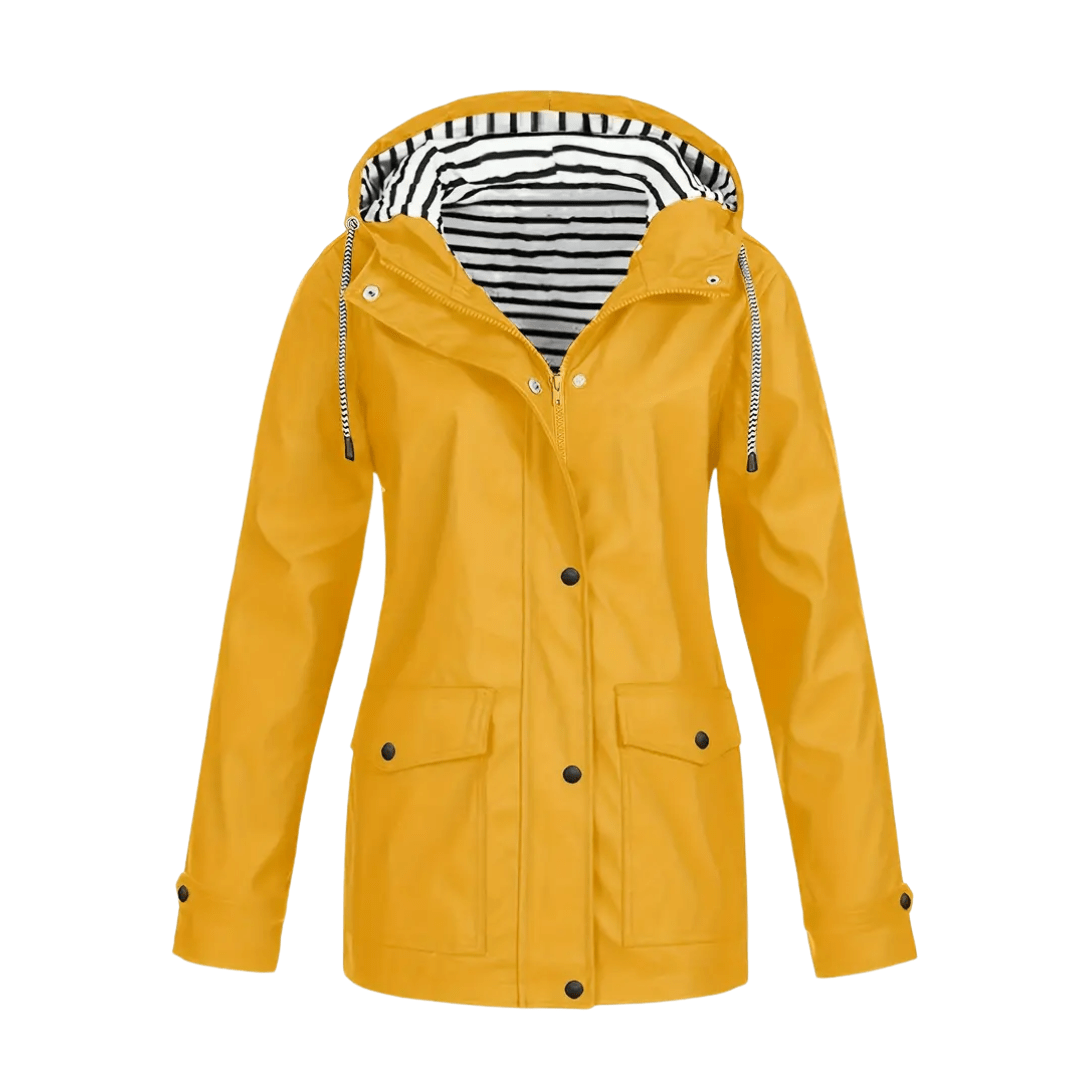 Veste imperméable coupe - vent avec capuche pour femme | Montelac - Montelac