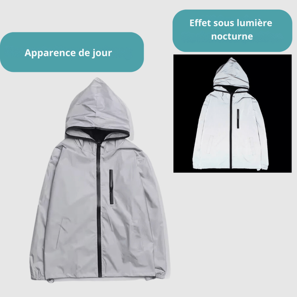 Veste imperméable et réfléchissante pour activités extérieures | Montelac - Montelac