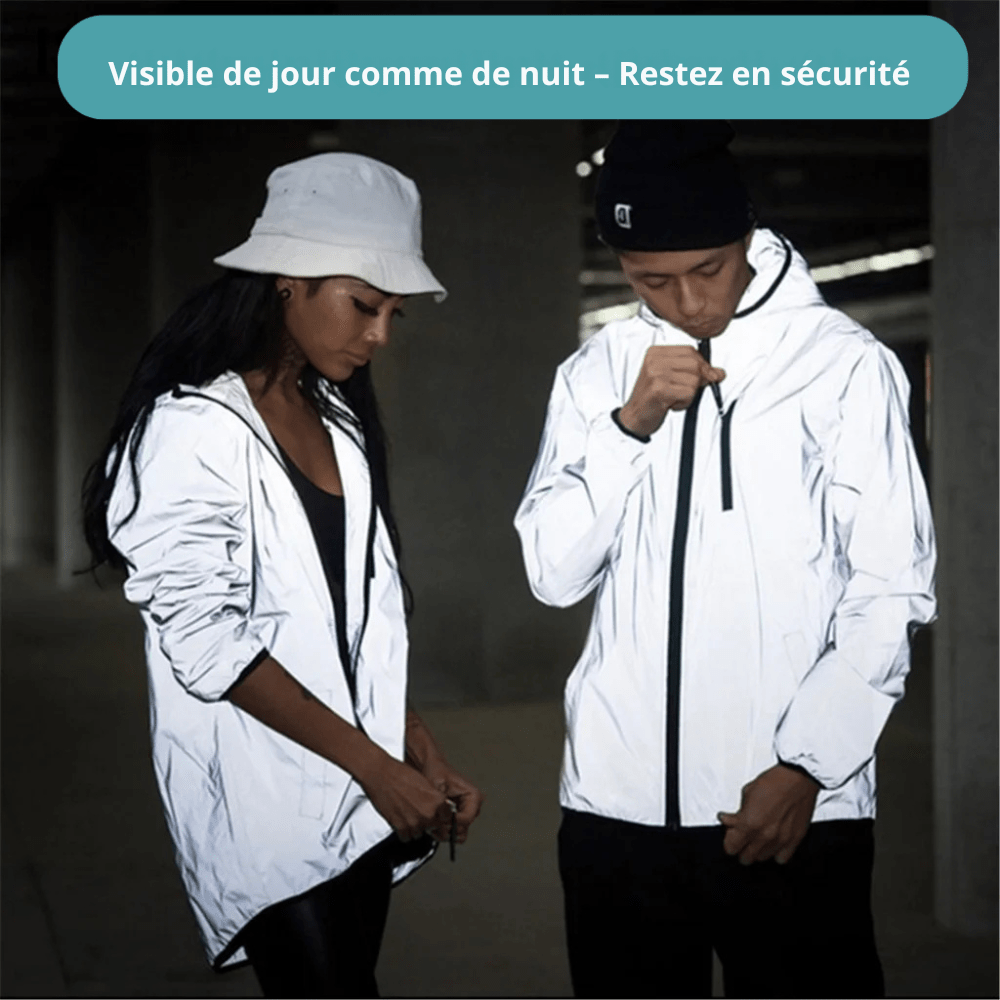 Veste imperméable et réfléchissante pour activités extérieures | Montelac - Montelac