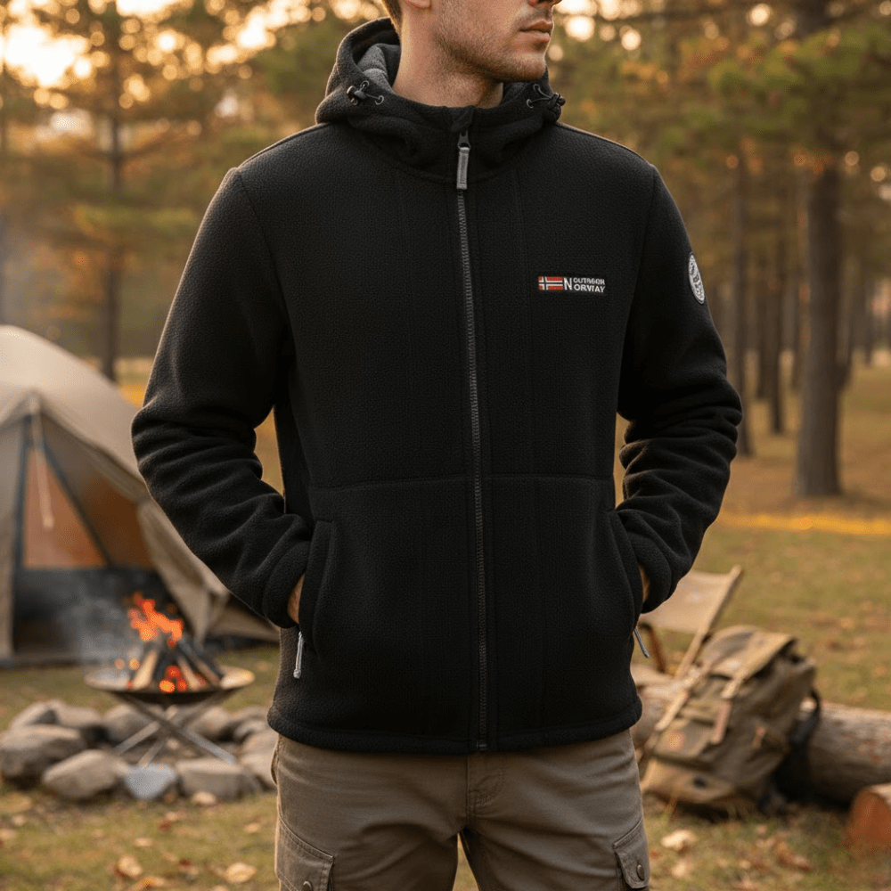 Veste polaire coupe - vent respirante pour homme | Montelac - Montelac