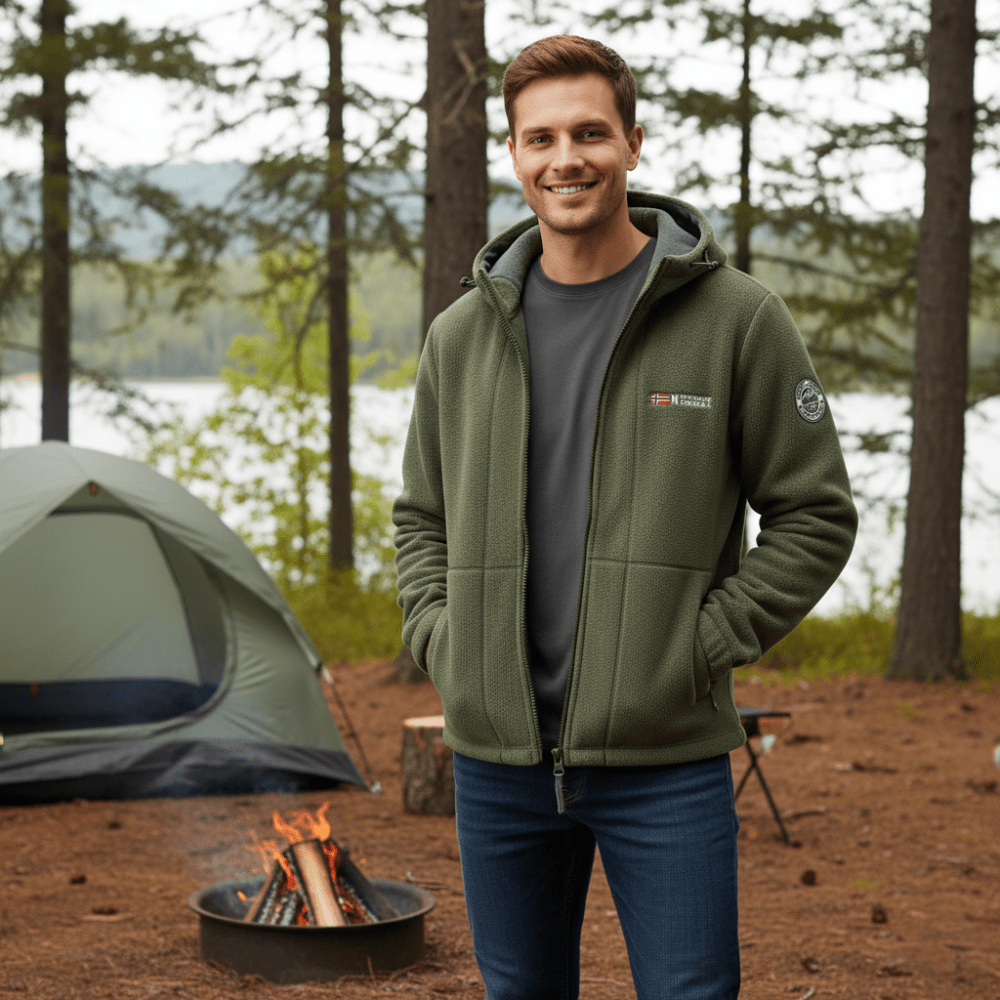 Veste polaire coupe - vent respirante pour homme | Montelac - Montelac