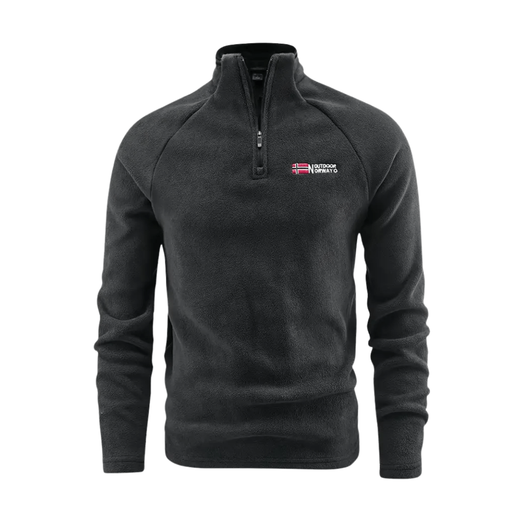 Veste polaire thermique demi - zip respirante pour homme | Montelac - Montelac