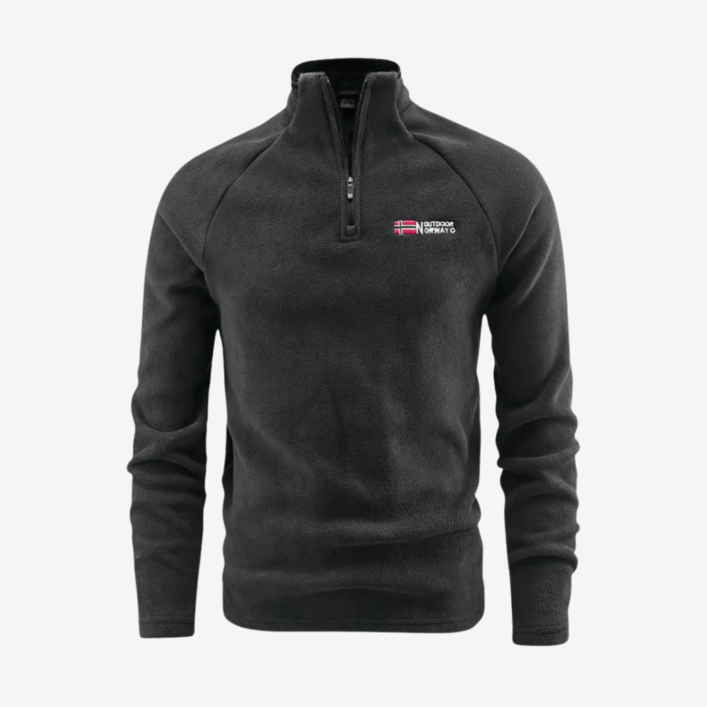 Veste polaire thermique demi - zip respirante pour homme | Montelac - Montelac